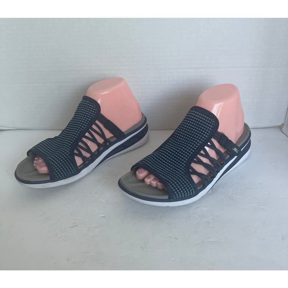 JBU by JAMBU Weston‎ Blue Water Ready Sports Slide Comfort Sandals Sz 9M
